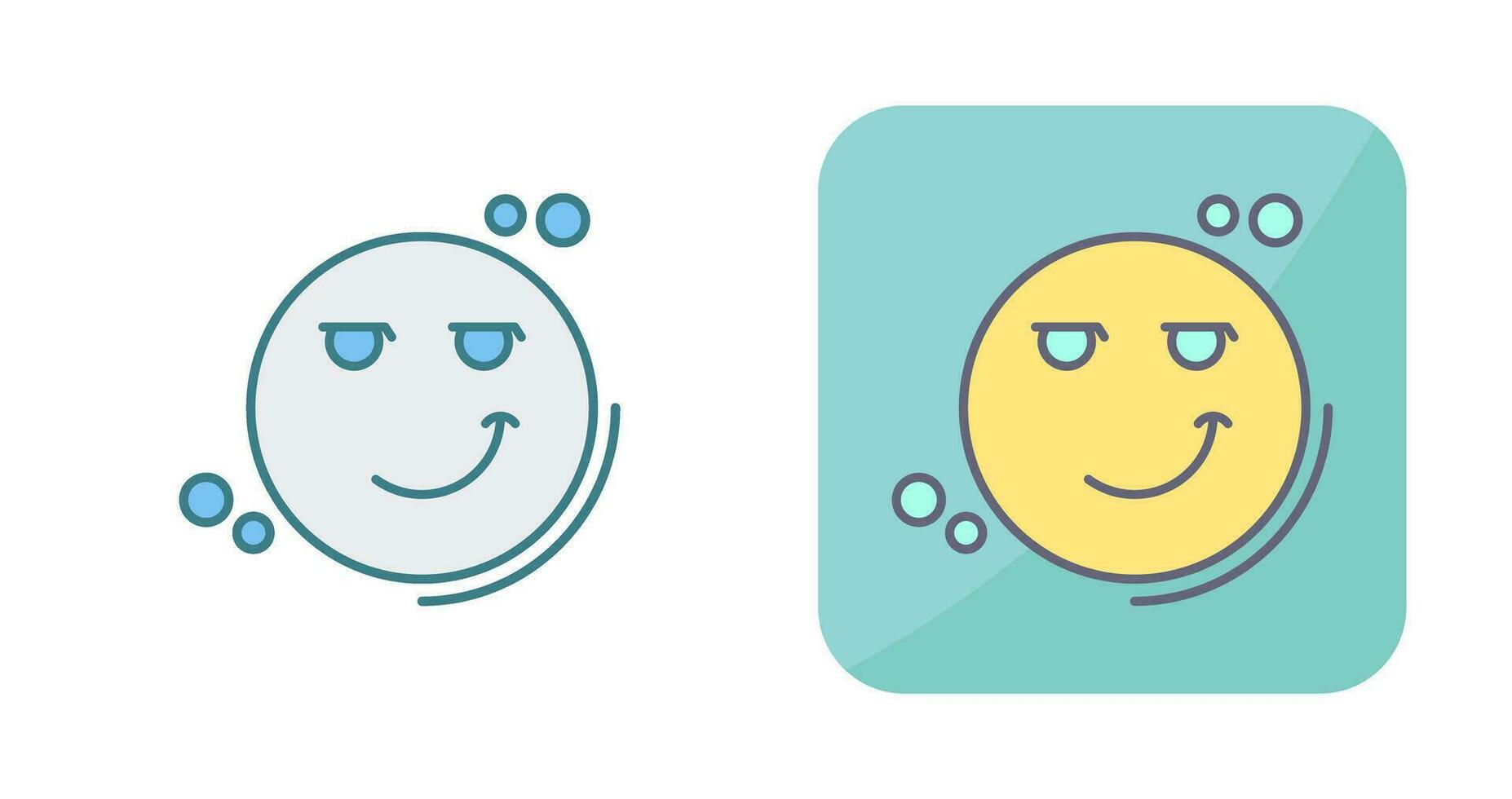 Smirk Vector Icon