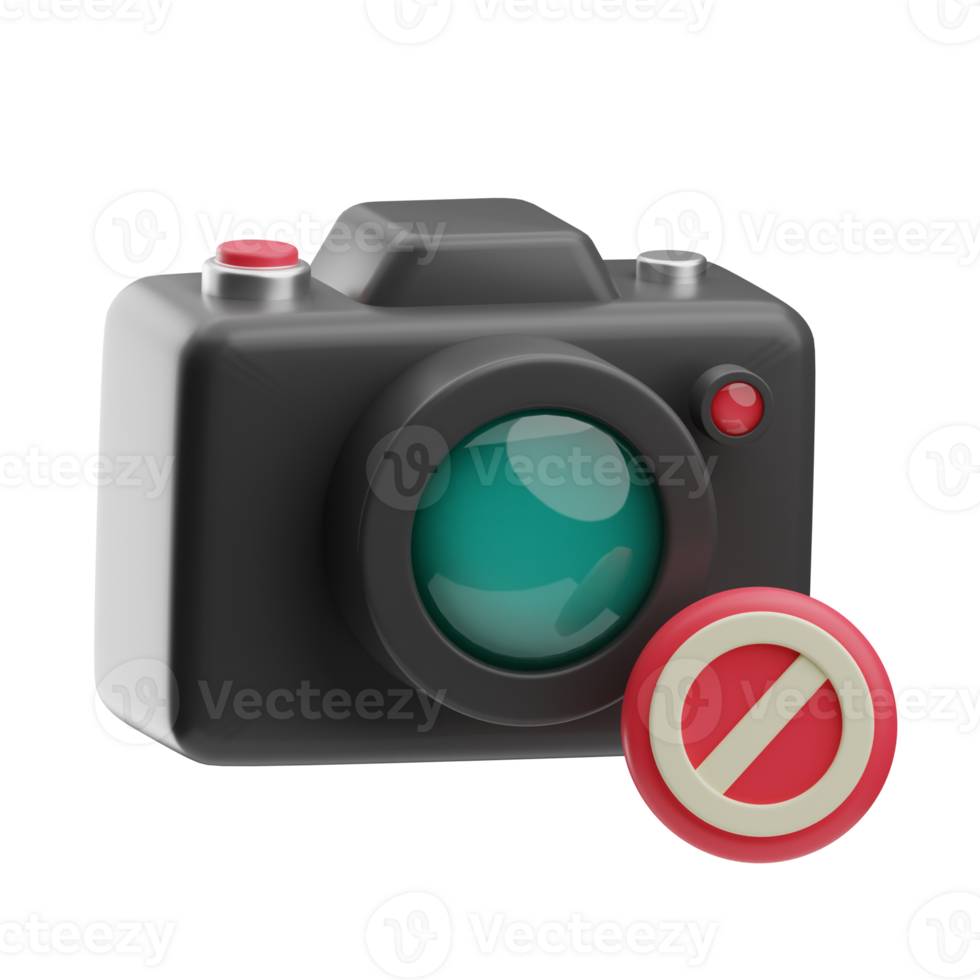 Cinema no camera illustration 3d 25246609 PNG