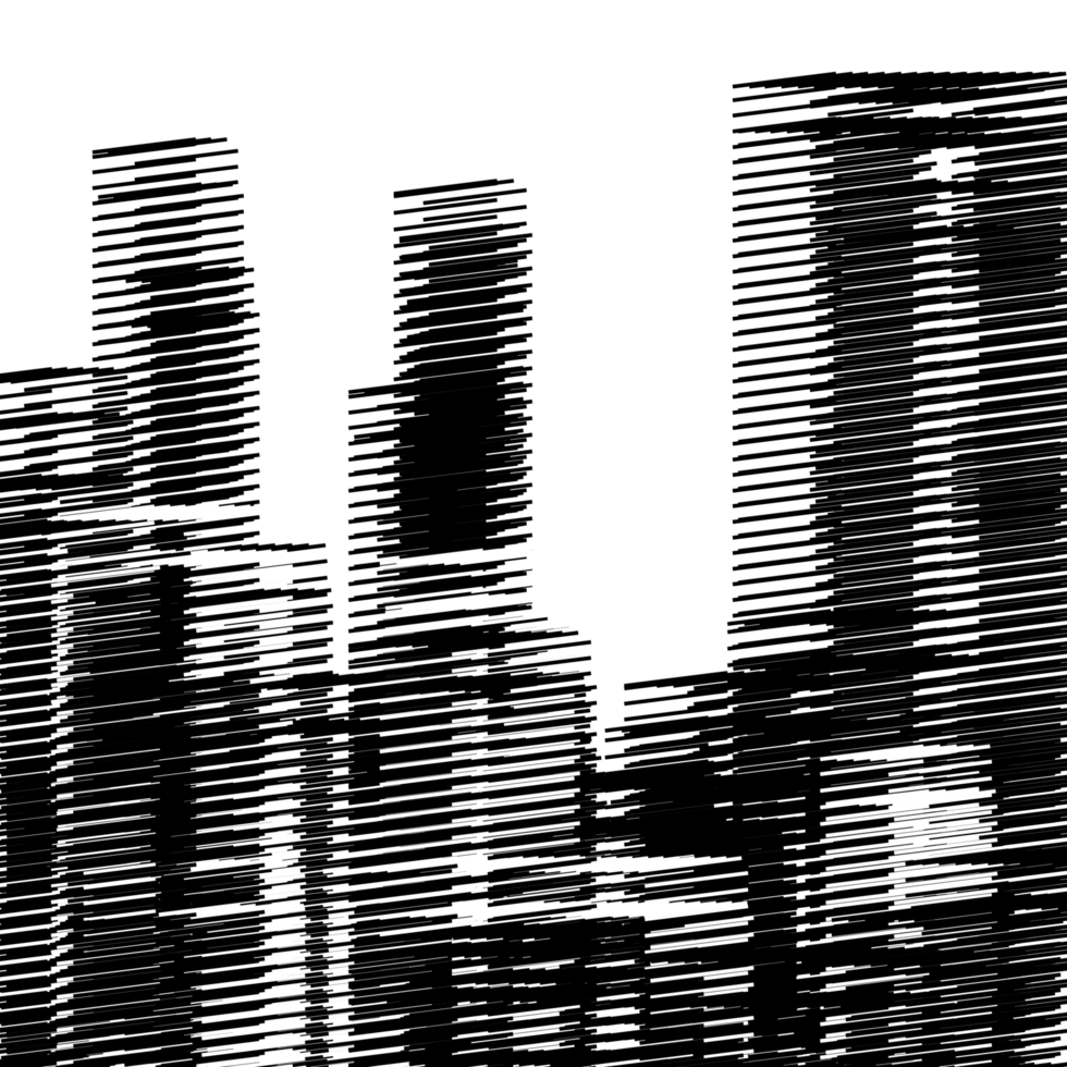 Building silhouette illustration png