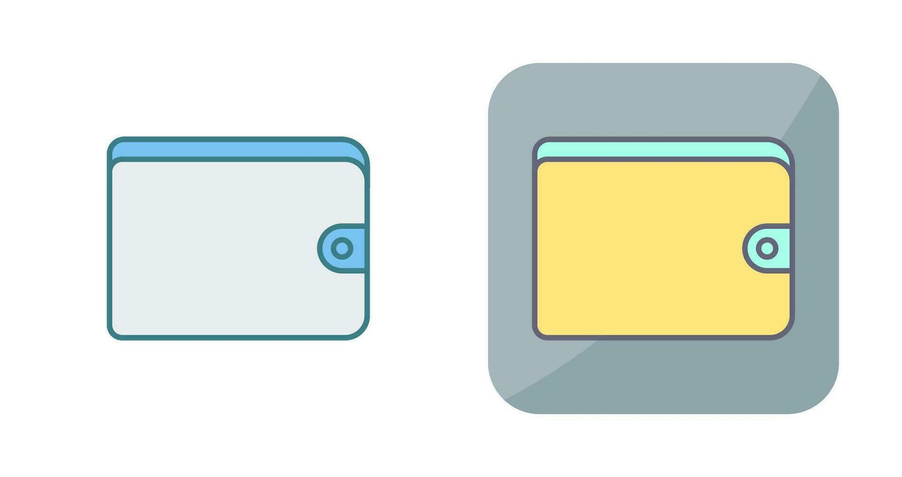 Unique Wallet Vector Icon