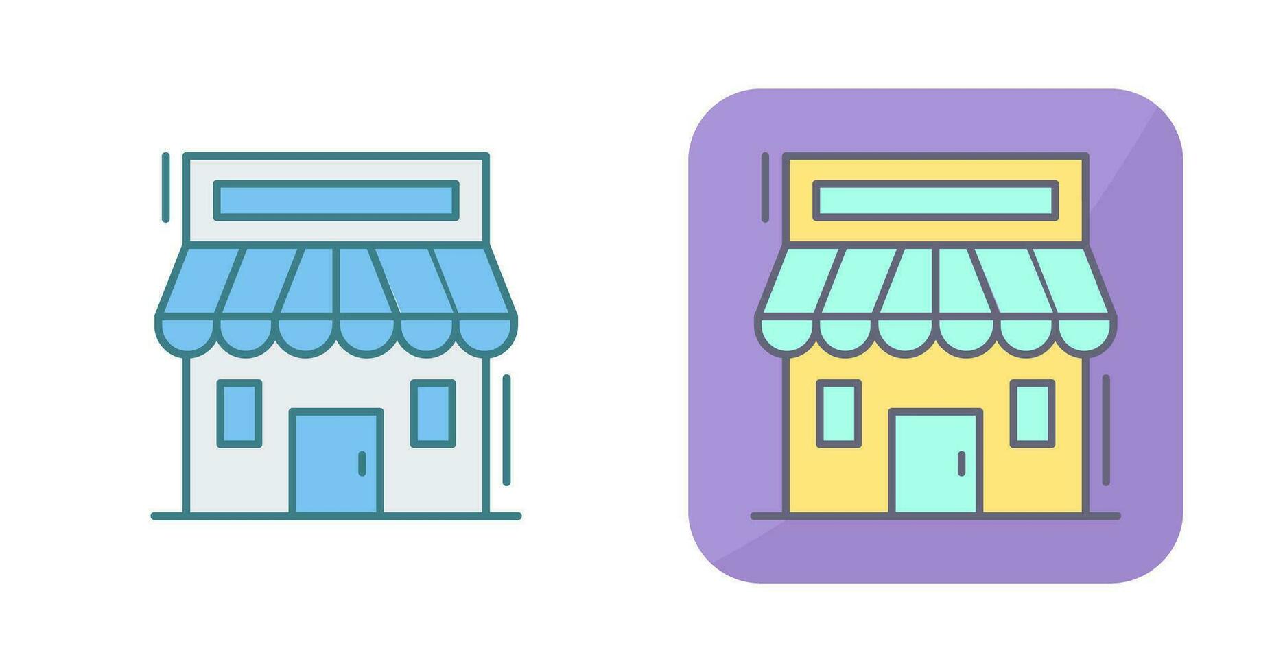 Retail Place Vector Icon