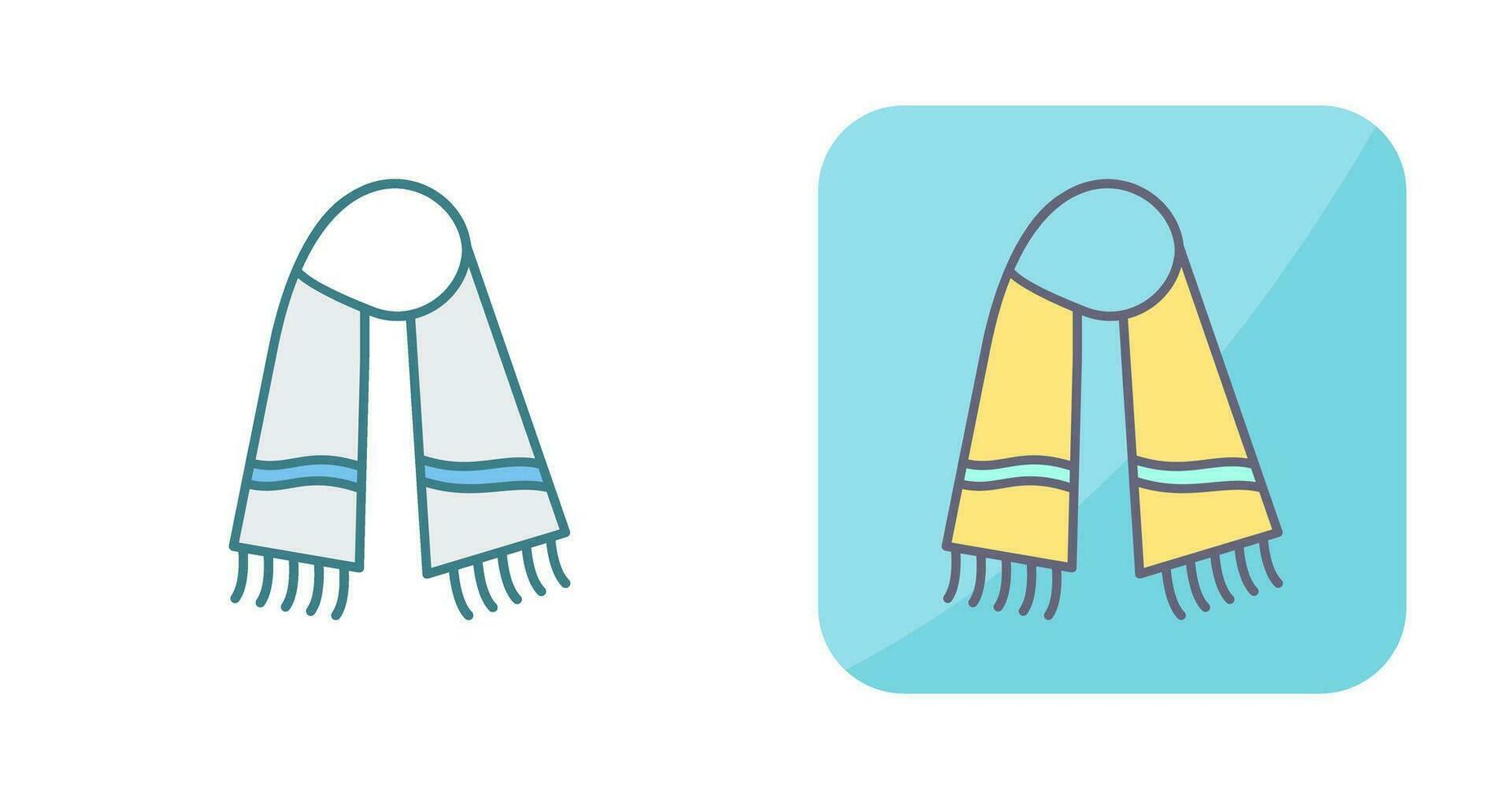 Warm Scarf Vector Icon