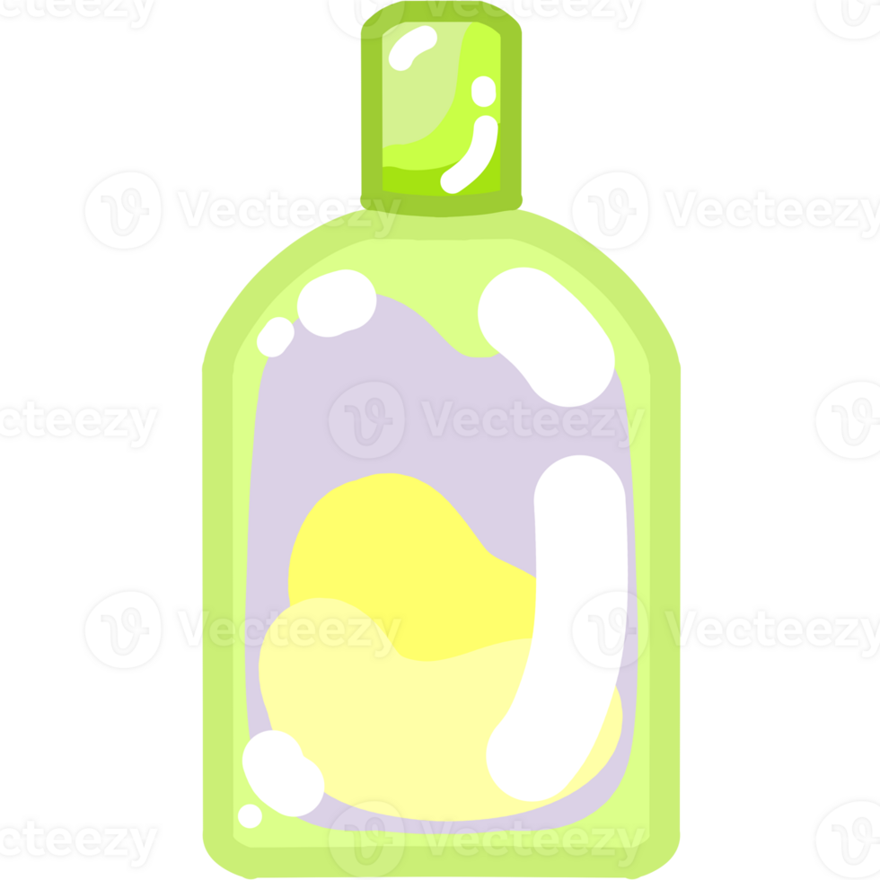The colorful of Perfume Bottle png