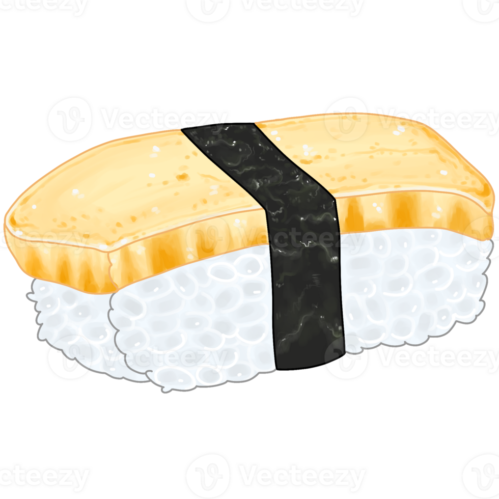 sushi is most popular japanese food png
