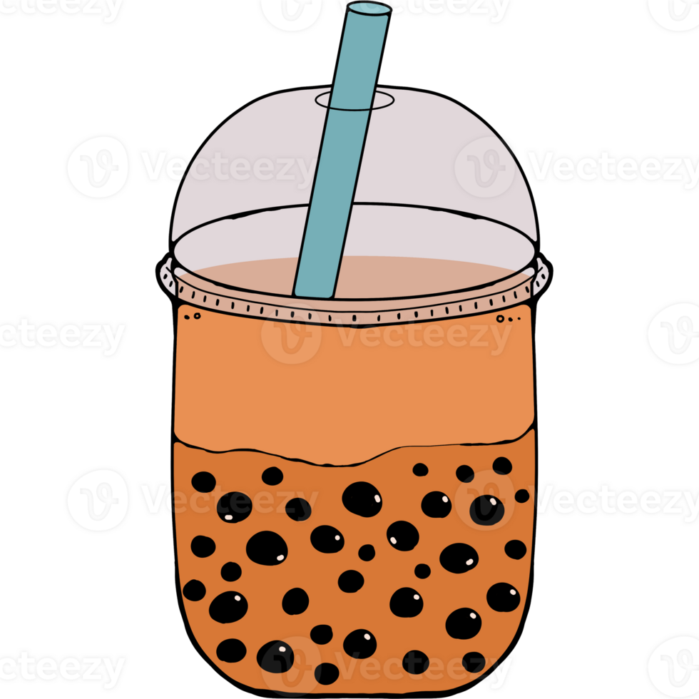 Milk Tea Illustration png