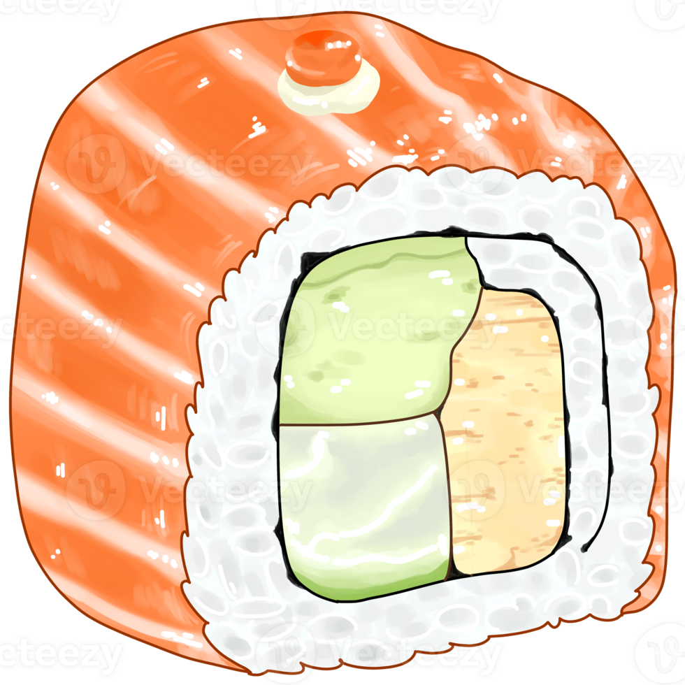 sushi is most popular japanese food png