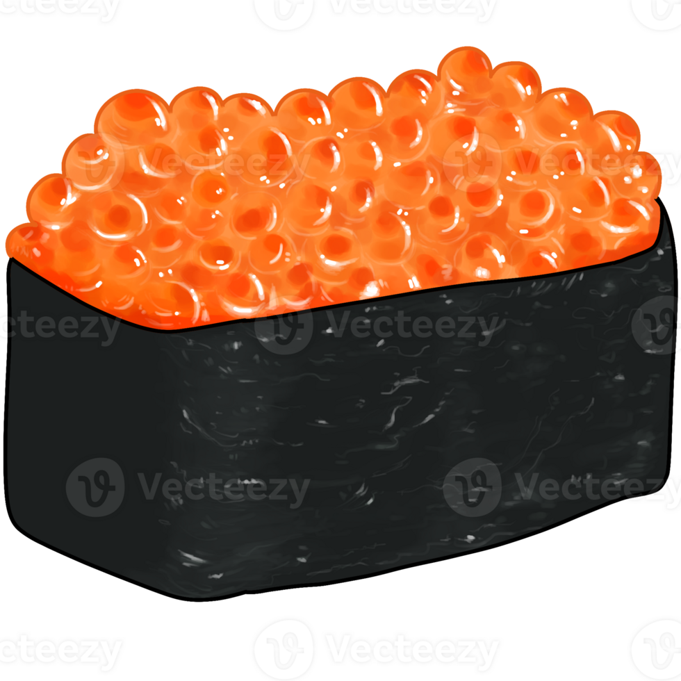 sushi is most popular japanese food png