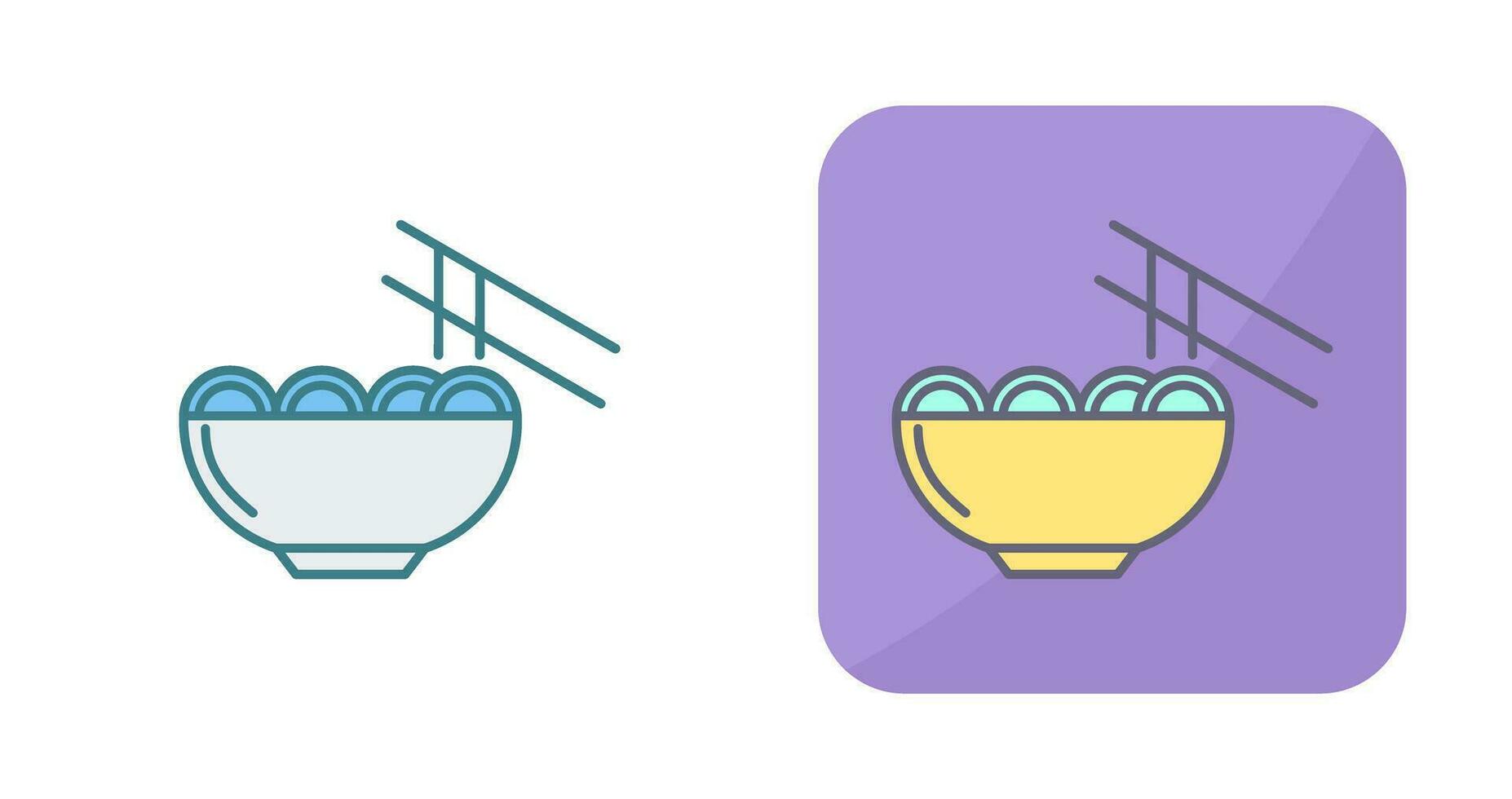 Chinese food Vector Icon