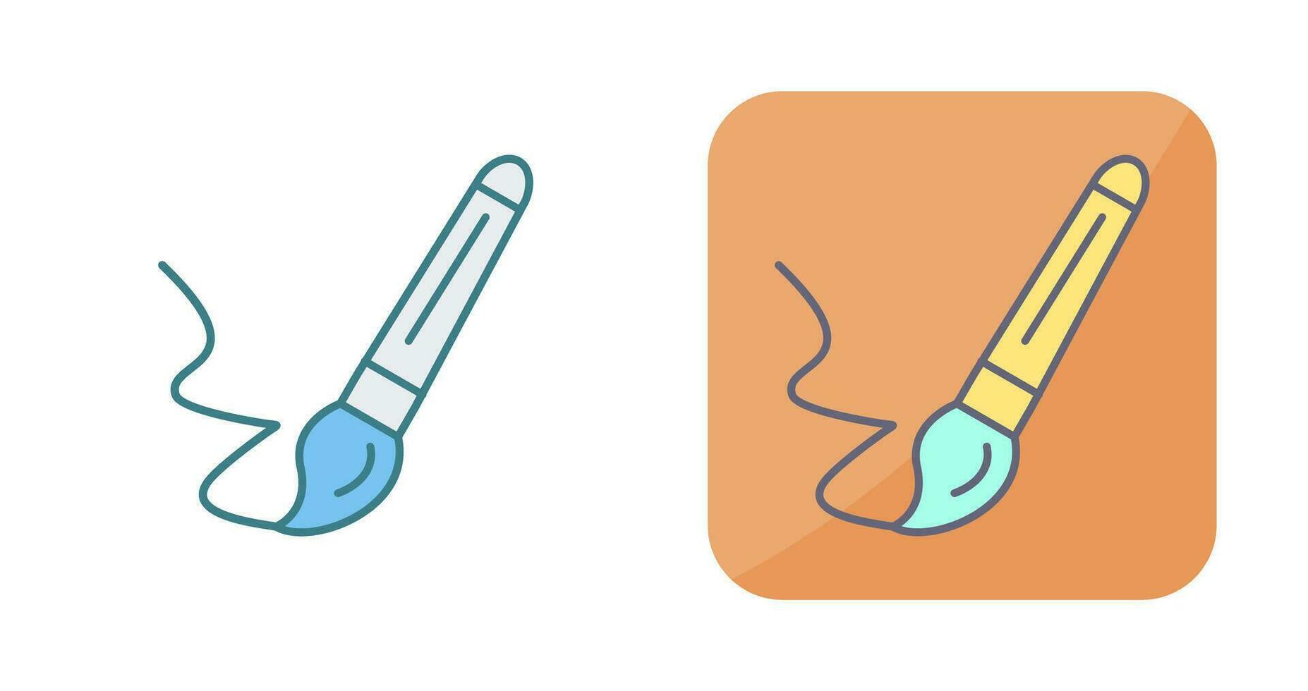 Paint Brush Vector Icon