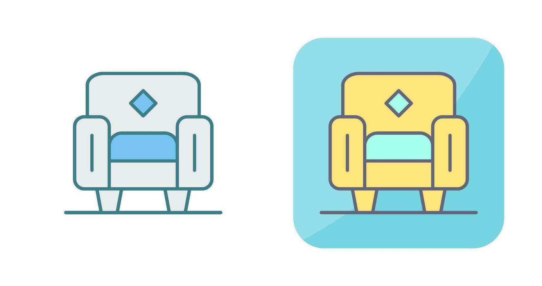 Armchair Vector Icon