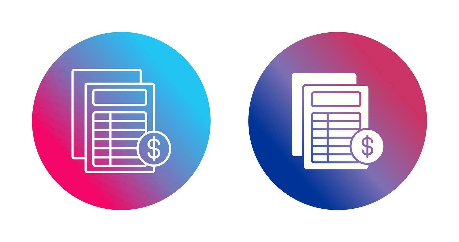 Invoice Vector Icon