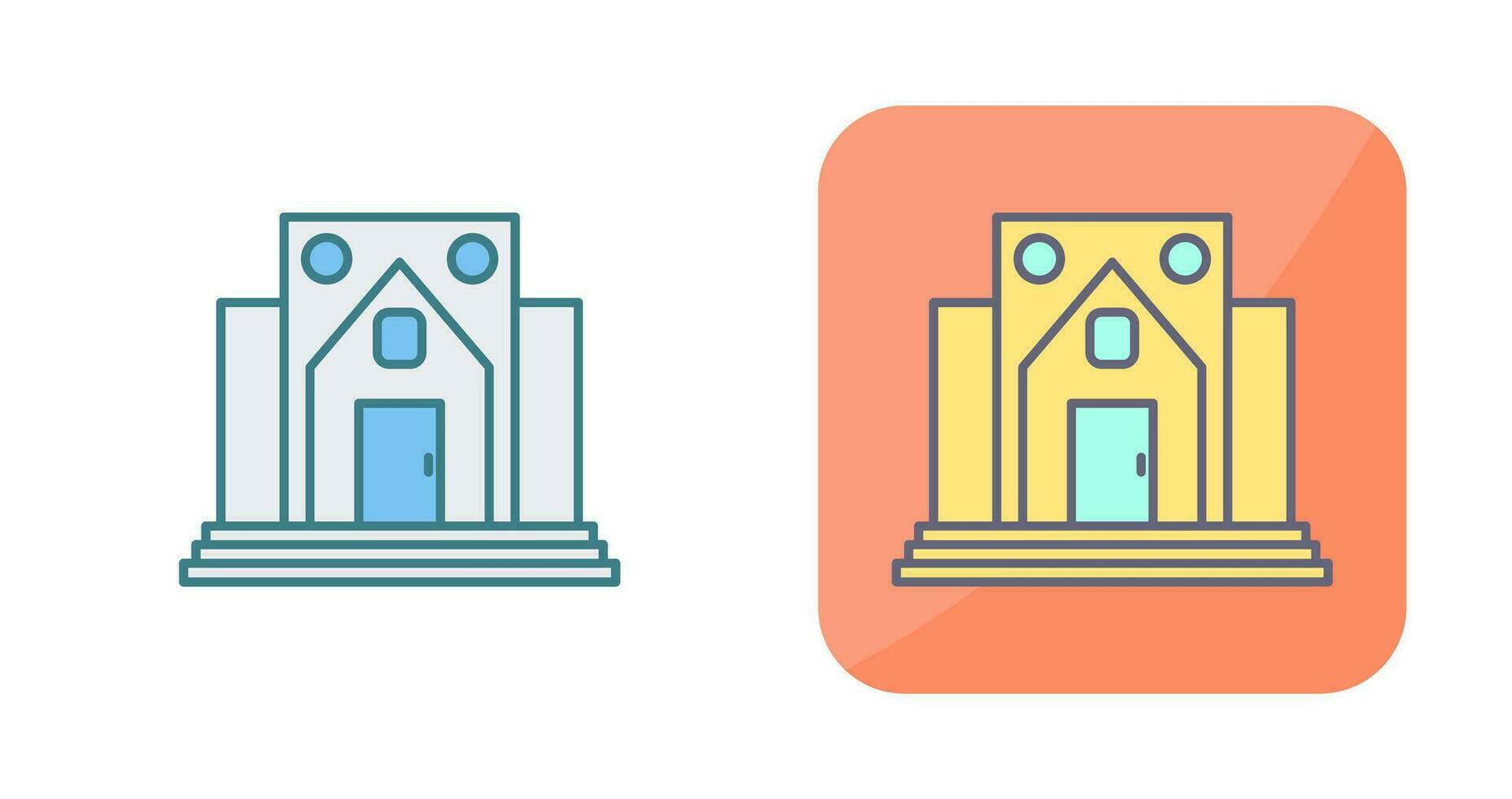 Museum Building Vector Icon