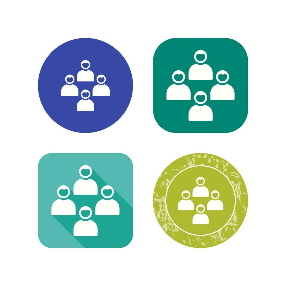 Network Group Vector Icon