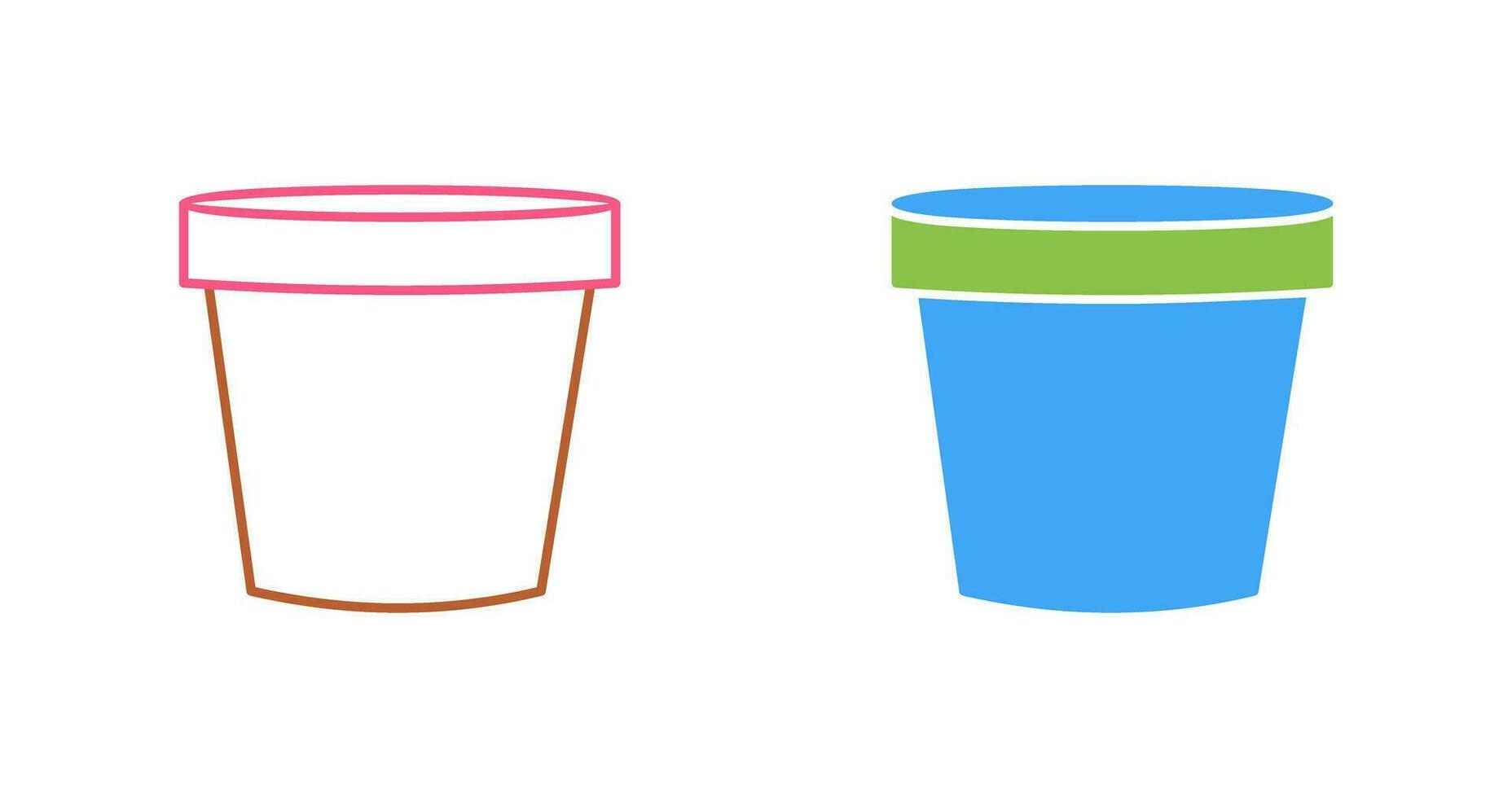 Plant Pot Vector Icon