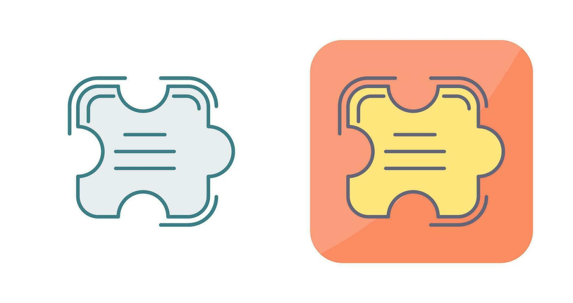 Puzzle Vector Icon