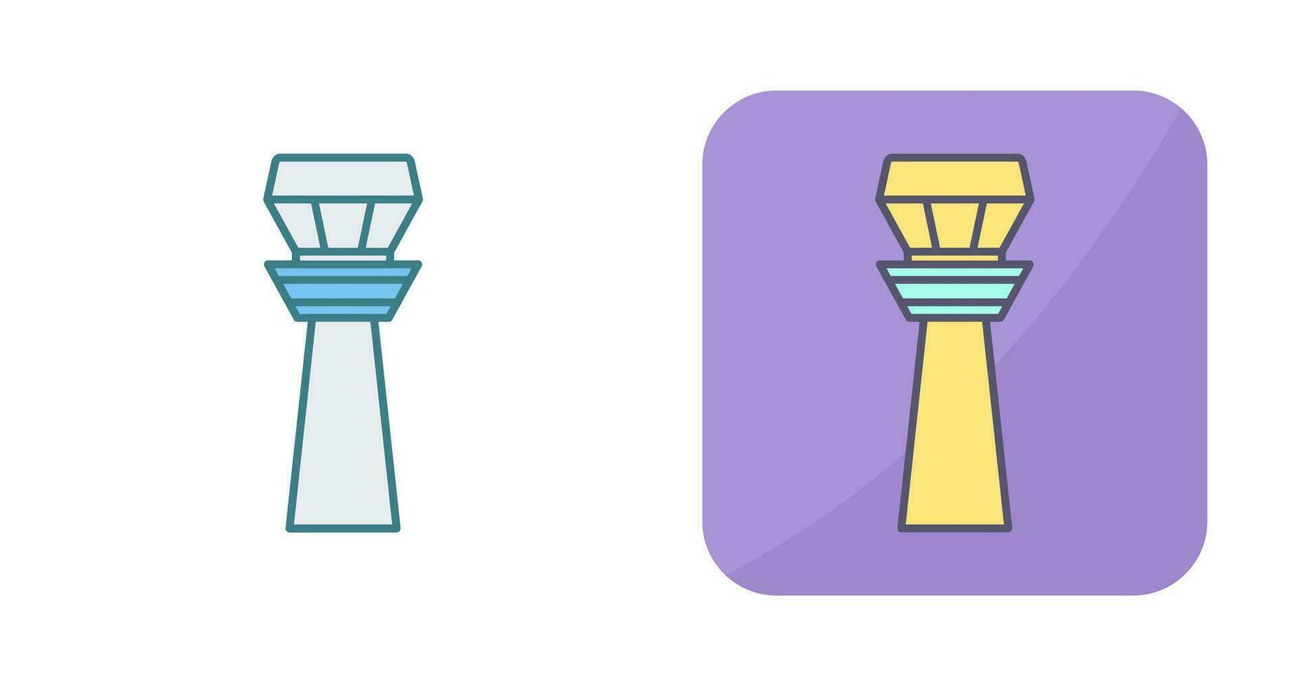 Control Tower Vector Icon