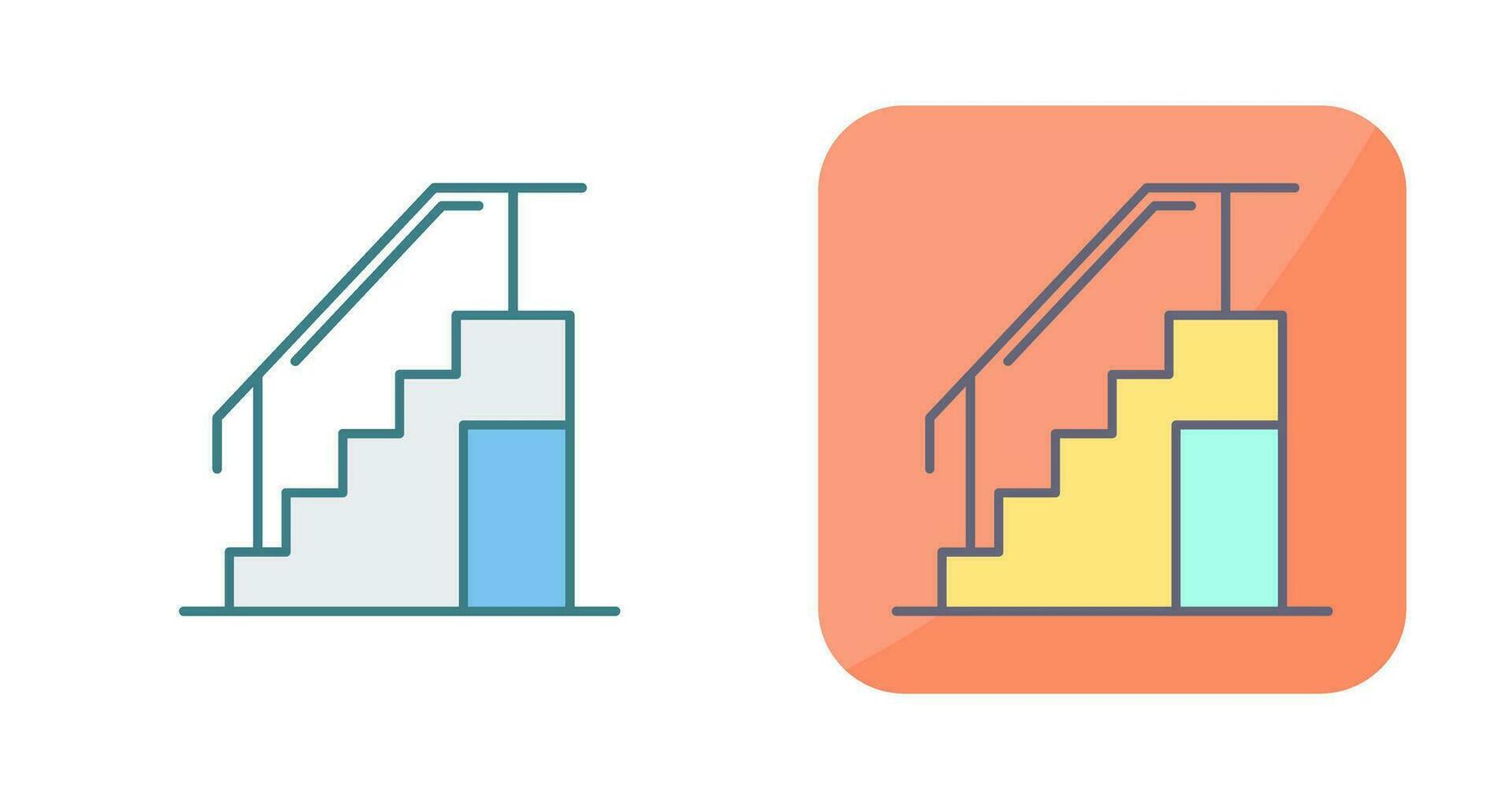 Stairs Vector Icon