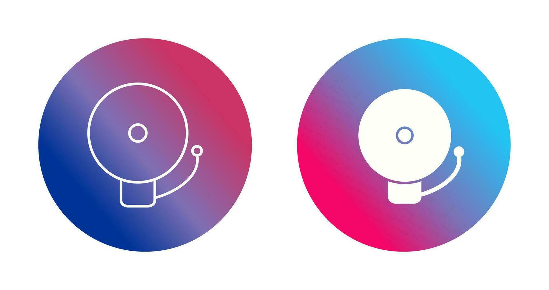 Unique Alarm Vector Icon