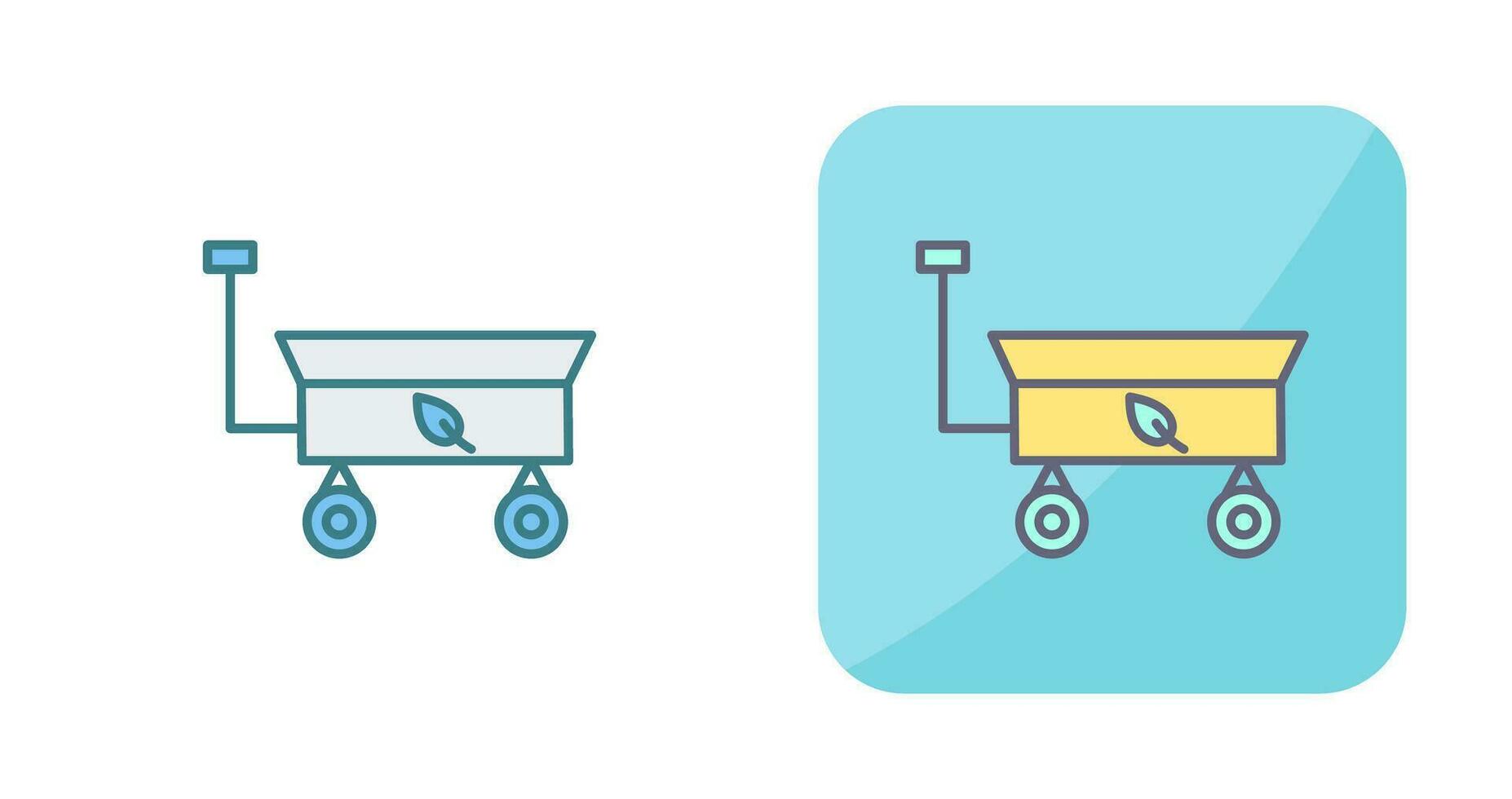 Garden Cart Vector Icon