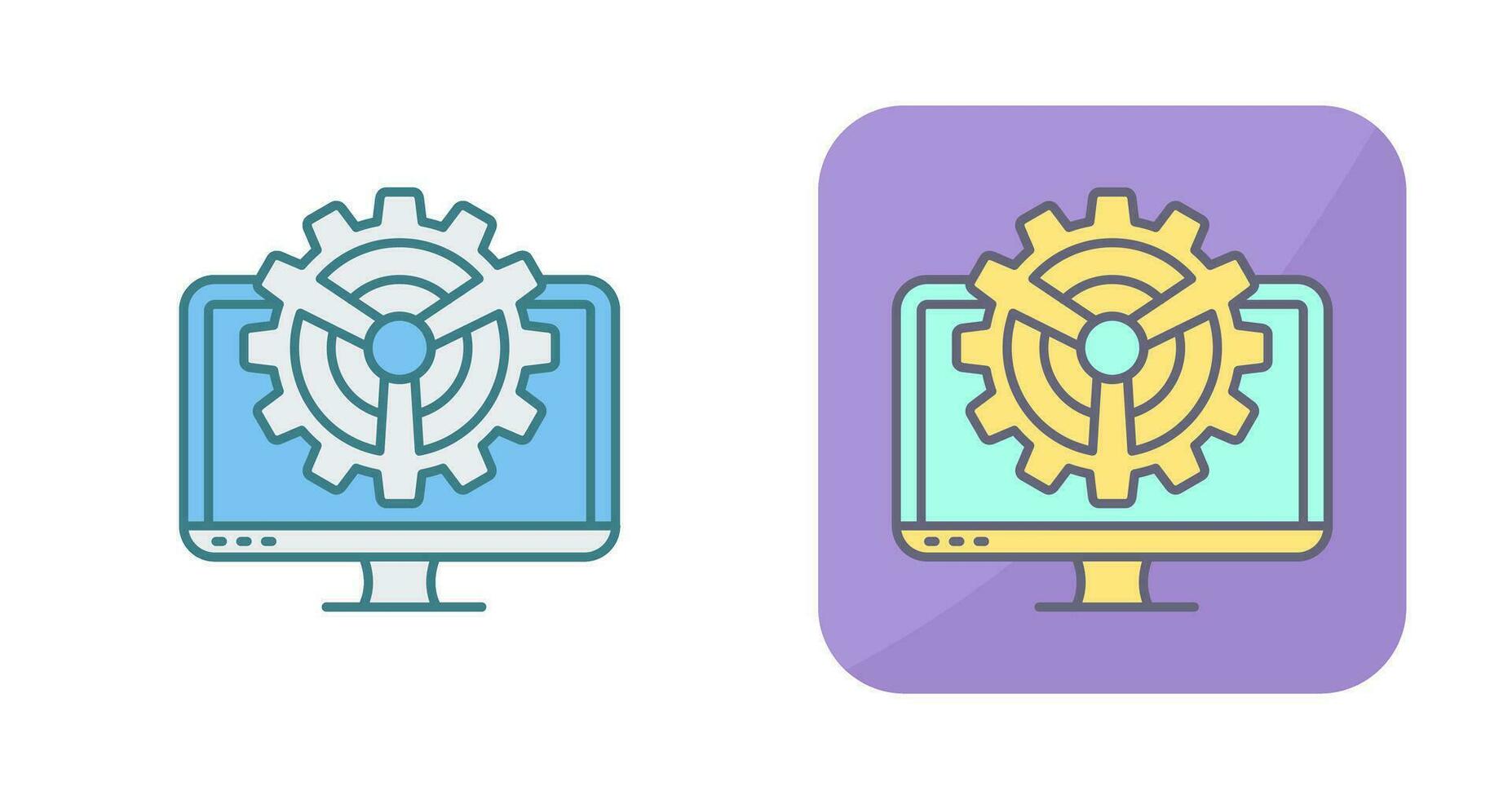 Monitor Vector Icon