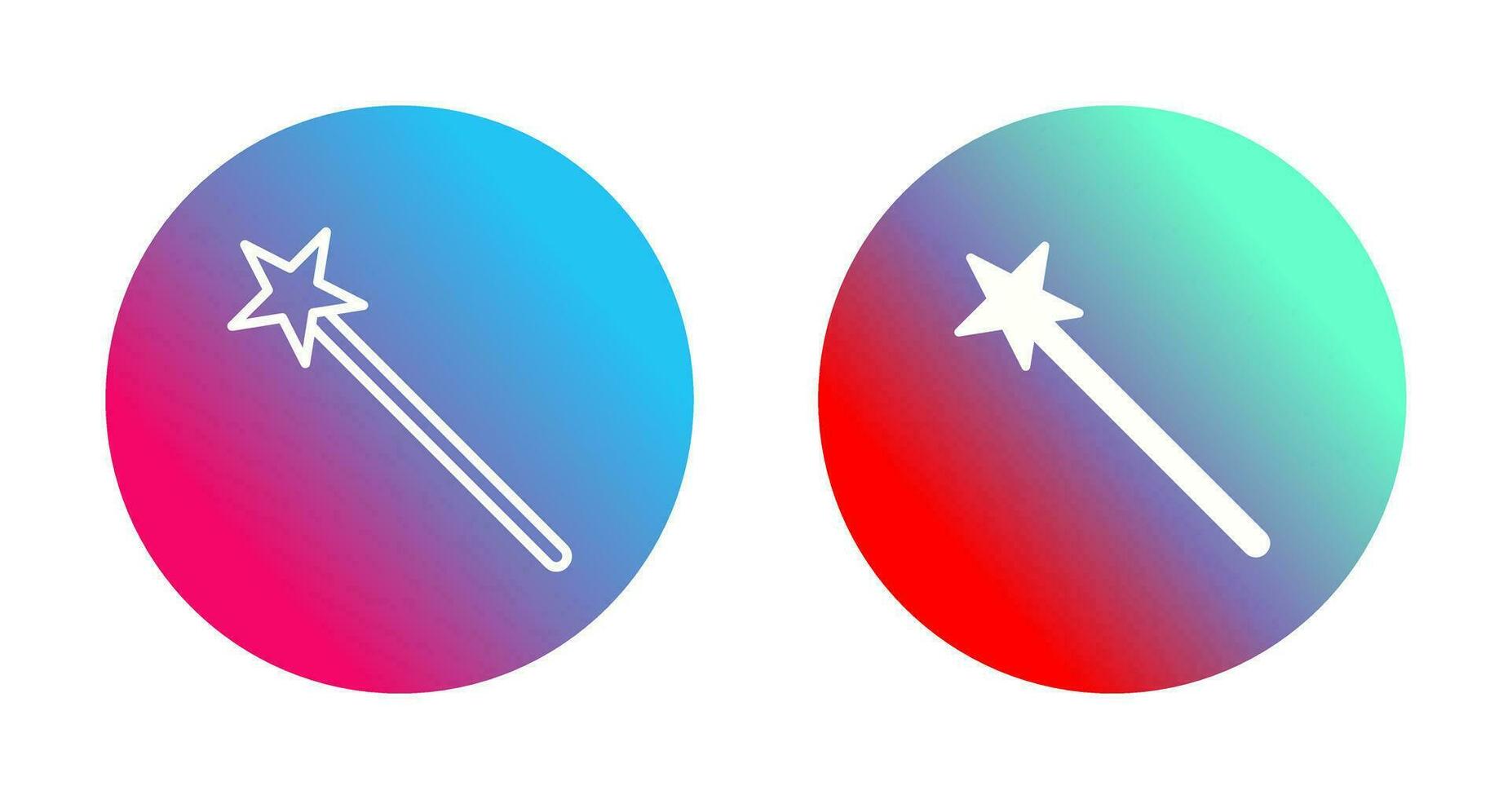 Unique Magic Vector Icon