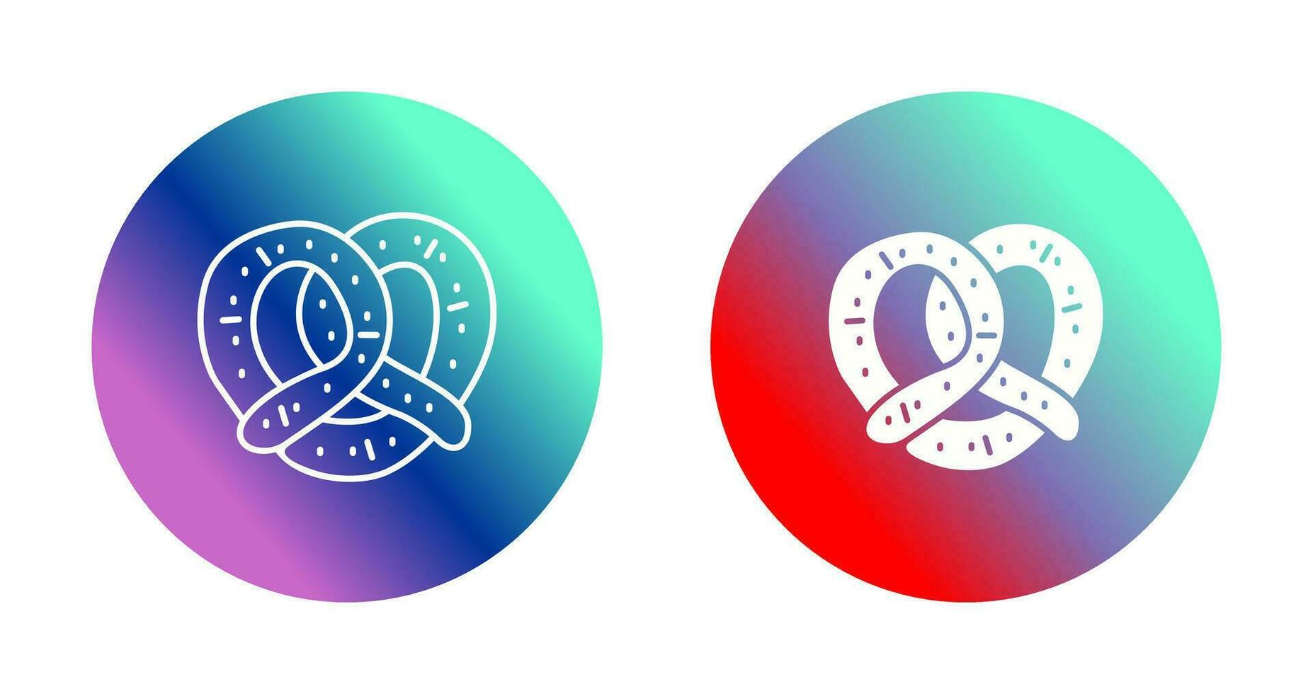 Pretzel Vector Icon