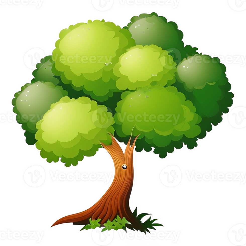 árbol ilustración png transparente