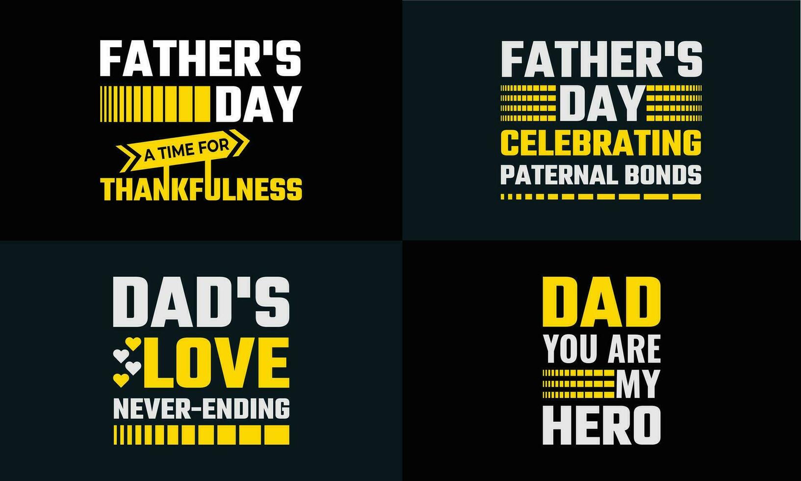 best typography T-shirt for FATHER'S DAY vector