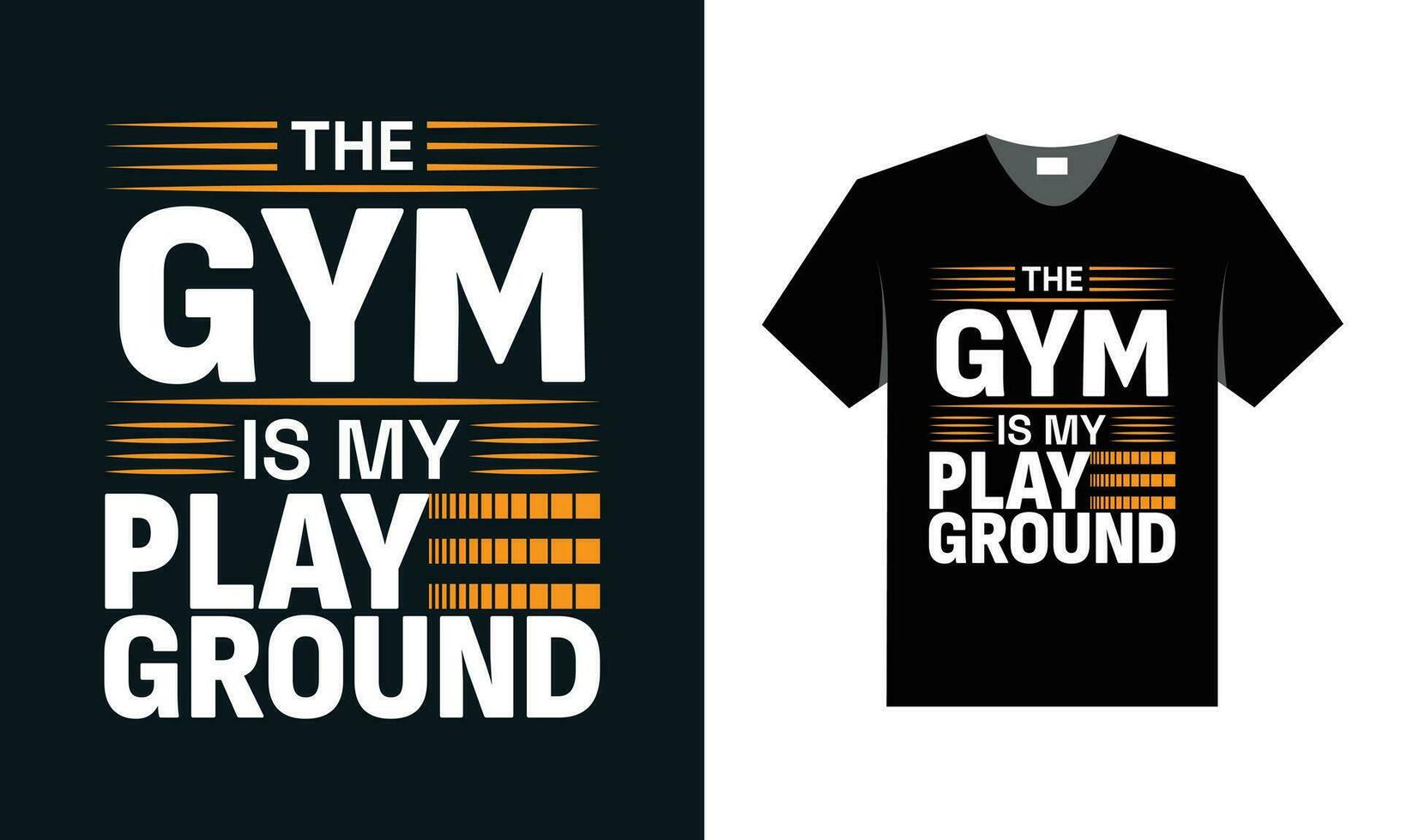 Best typography t shirt design for gym and fitness motivation and inspiration vector