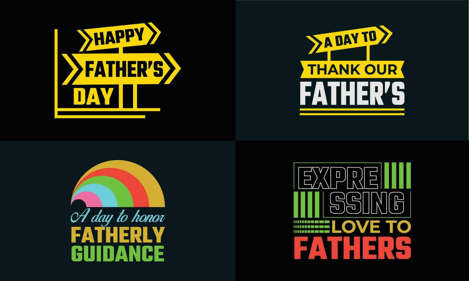 best typography T-shirt for FATHER'S DAY vector