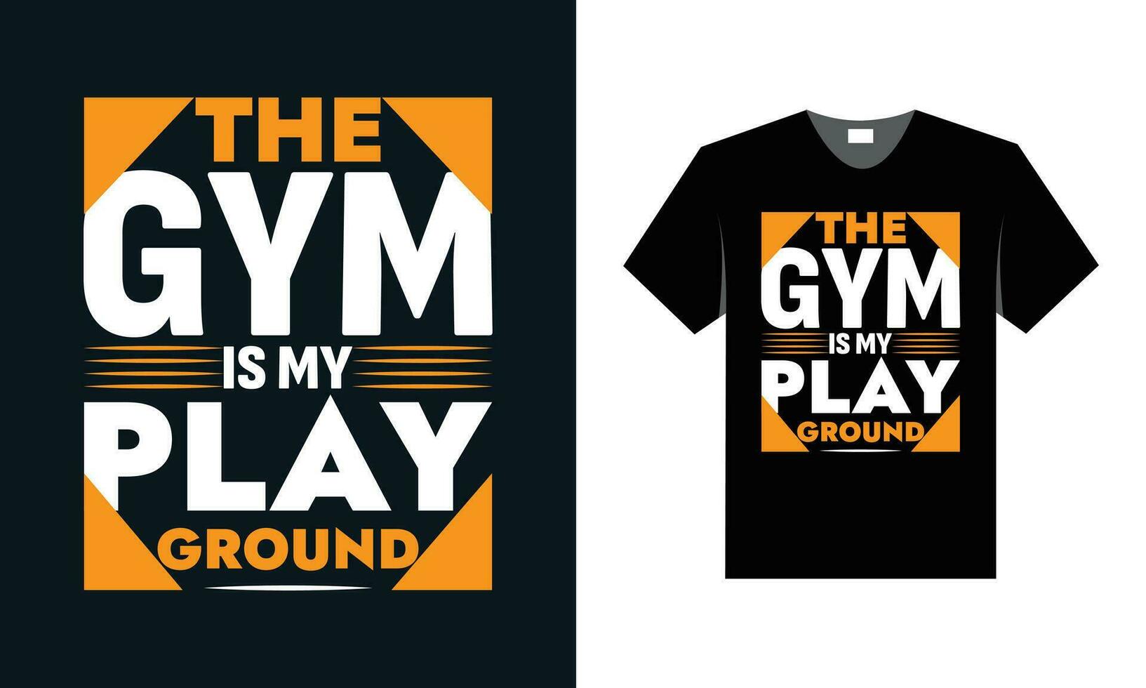 Best typography t shirt design for gym and fitness motivation and inspiration vector