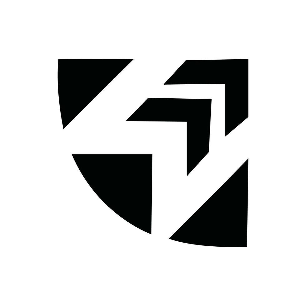 Modern creative letter m logo vector