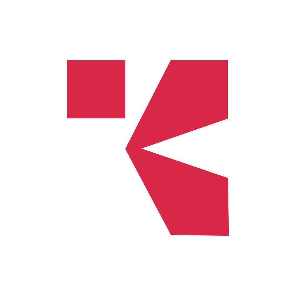 Letter k logo vector