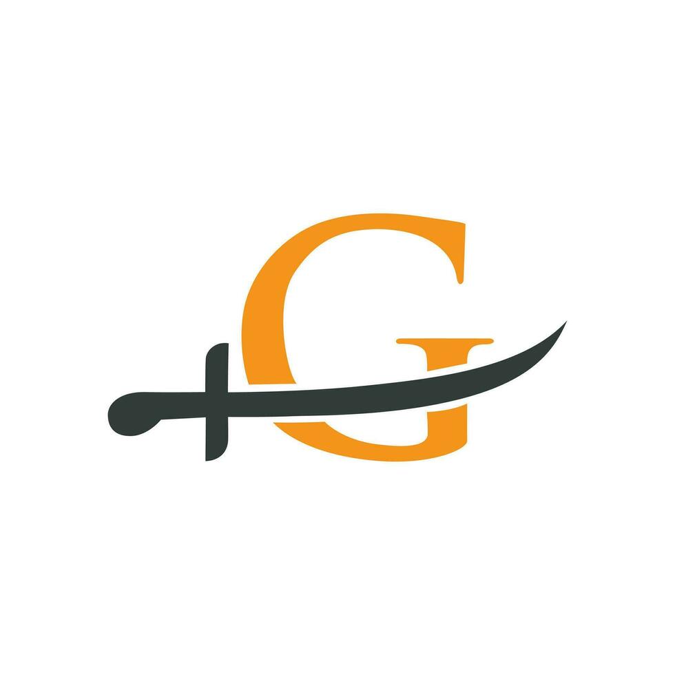 Letter g logo vector