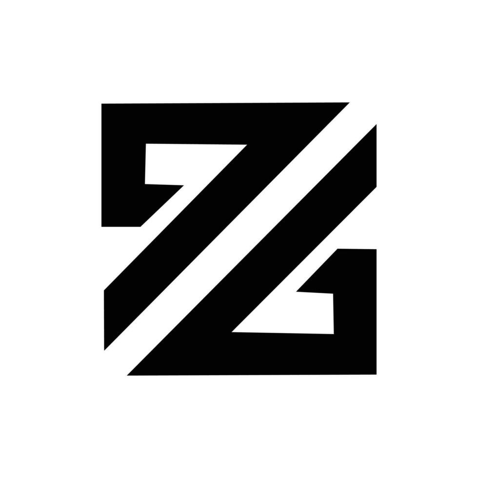 vector de logotipo de letra z