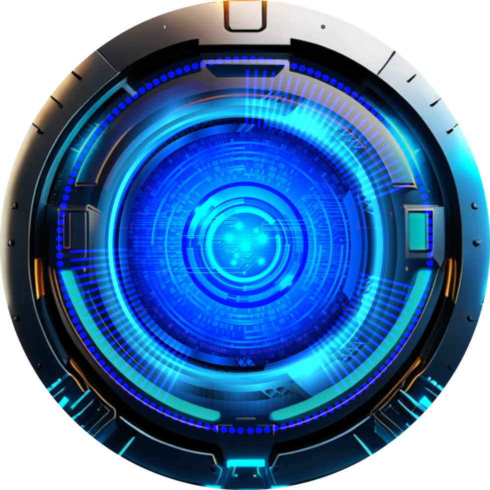 Modern Technology Eye Cybersecurity Crop-out png