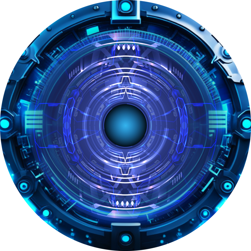 Modern Technology Eye Cybersecurity Crop-out png