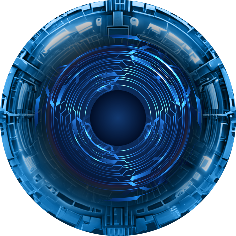Modern Technology Eye Cybersecurity Crop-out png