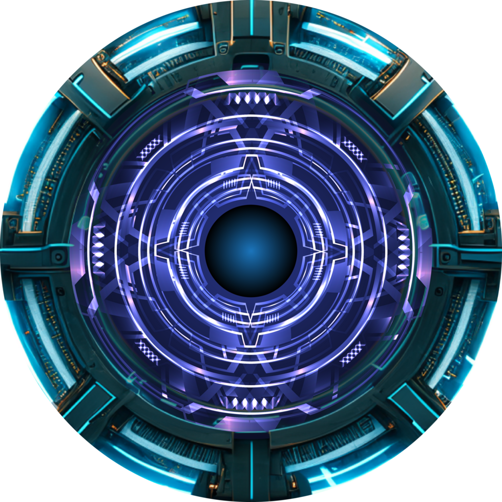 Modern Technology Eye Cybersecurity Crop-out png