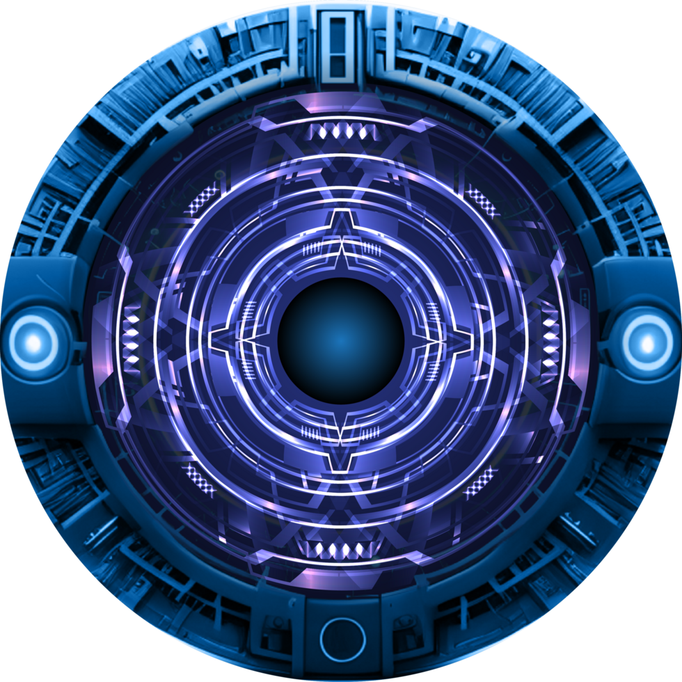 Modern Technology Eye Cybersecurity Crop-out png