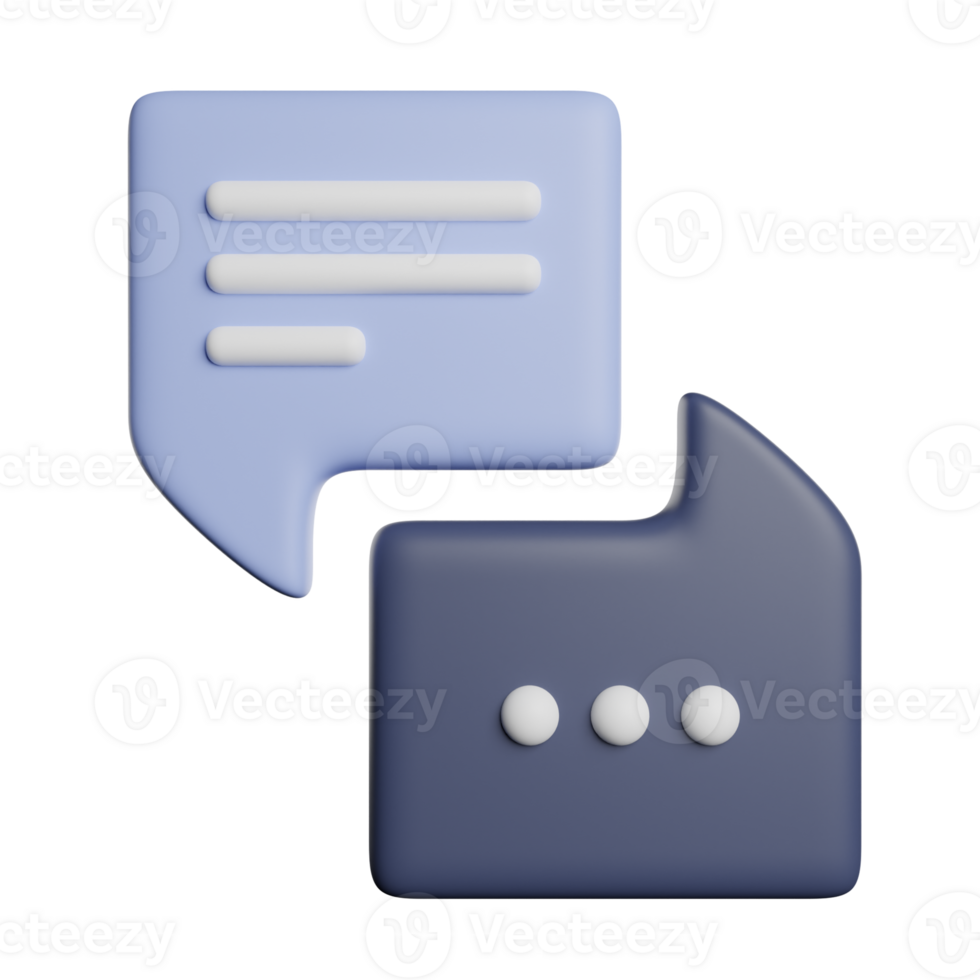 Speech Bubble Chatting png