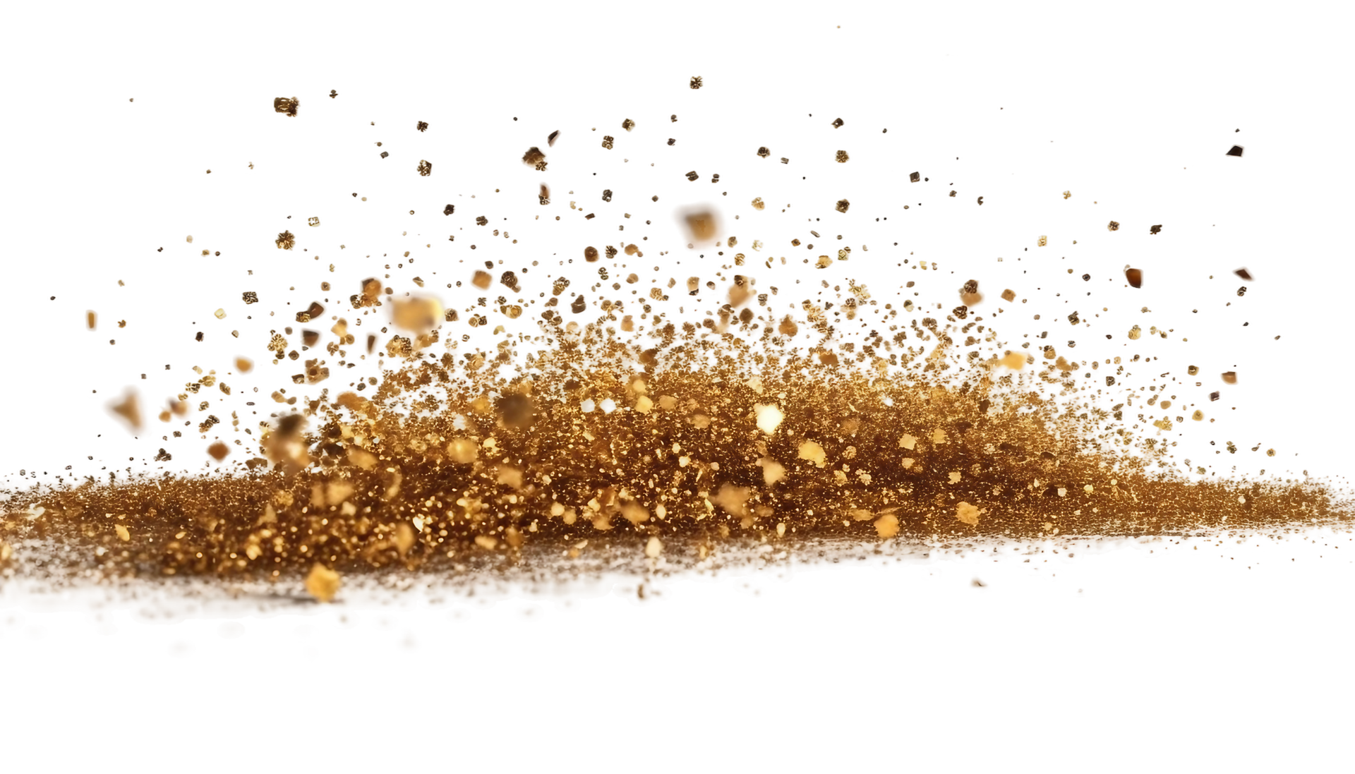 Golden stars dust trail sparkling particles, 25251371 PNG