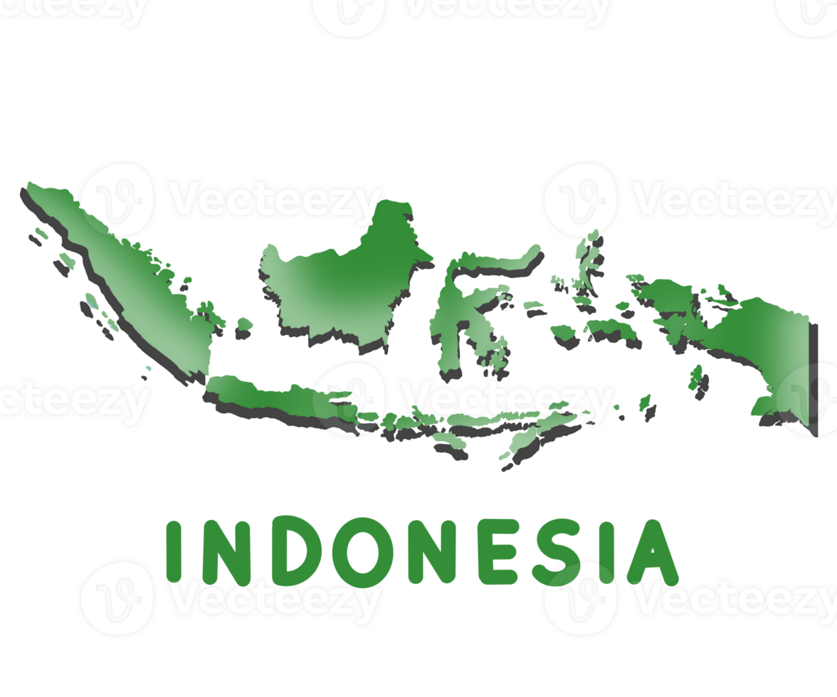Map of Indonesia png
