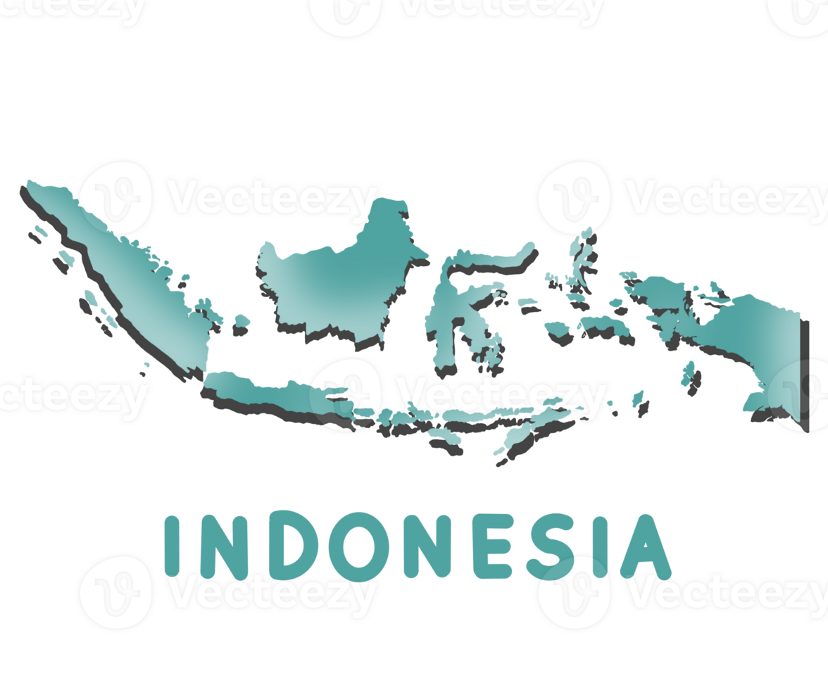 Karte von Indonesien png