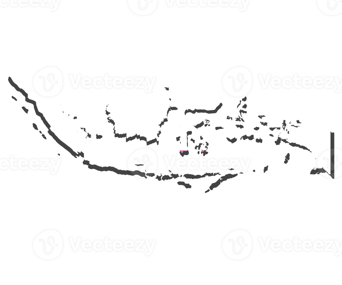 Map of Indonesia png