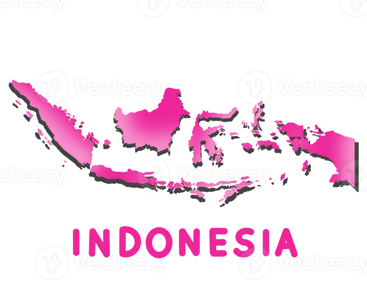 Map of Indonesia png