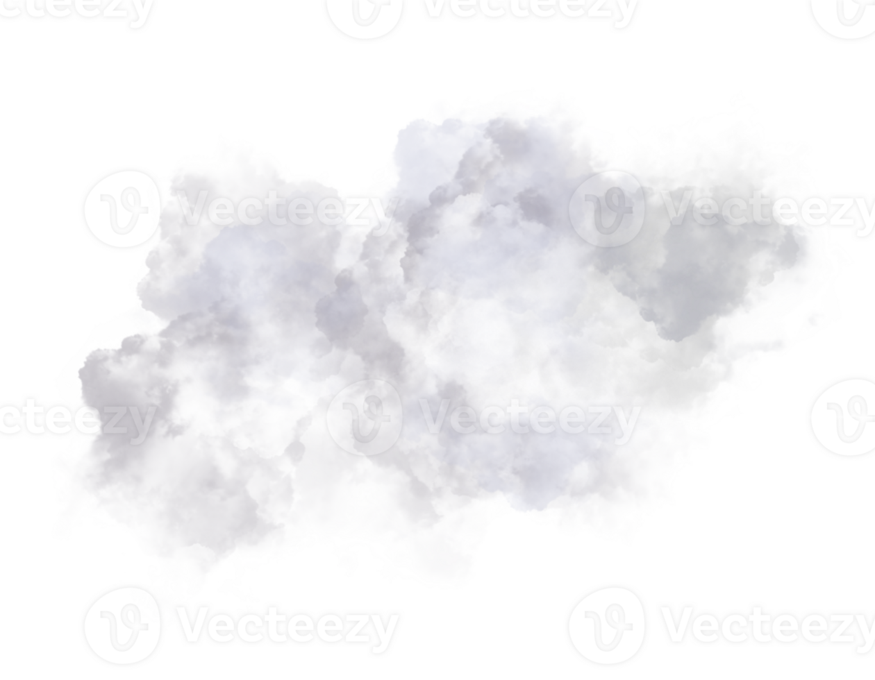 conjunto de realista fumar o nube aislado en transparencia antecedentes png