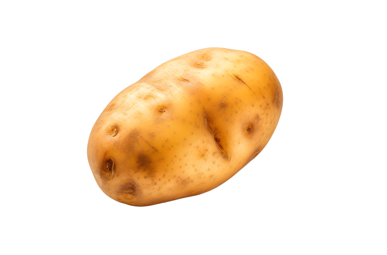 raw brown potato, png