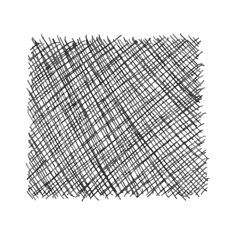 Diagonal pencil strokes isolated on white background. Pen stripes, hand drawn doodles, graphic element. vector