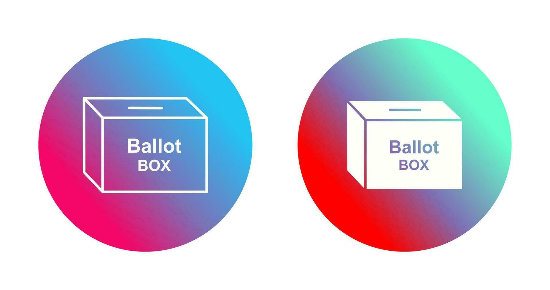 Ballot Box Vector Icon